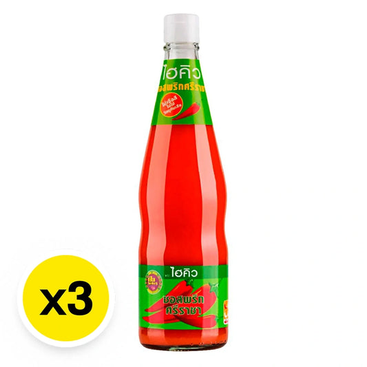 HI-Q Siracha Chili Sauce 670g x3