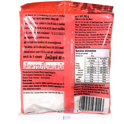 Trolli Red Fruits Fruit Mini Rings