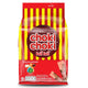 Choki Choki Chocolate 100-piece pack, showing individually wrapped chocolate sticks in colorful packaging.