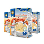 Lady Anna Alaska King Crab Instant Soup packet, dry grocery product with image of rich crab flavor and seafood soup packaging