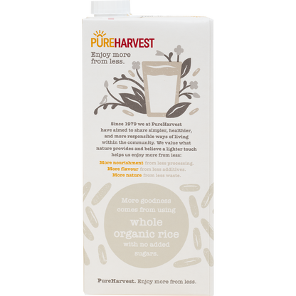 Pureharvest Original Rice Milk Natural