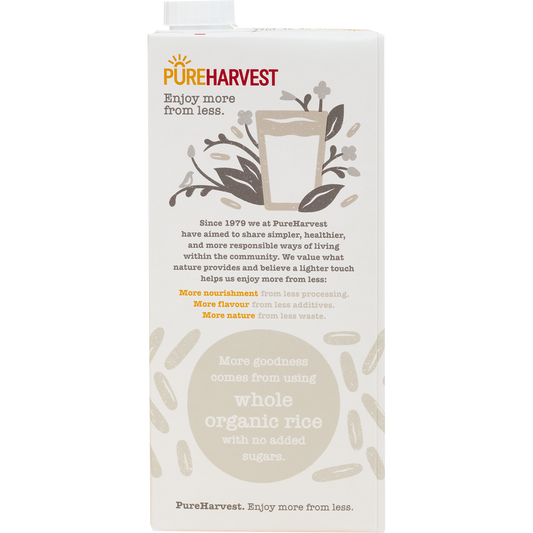 Pureharvest Original Rice Milk Natural