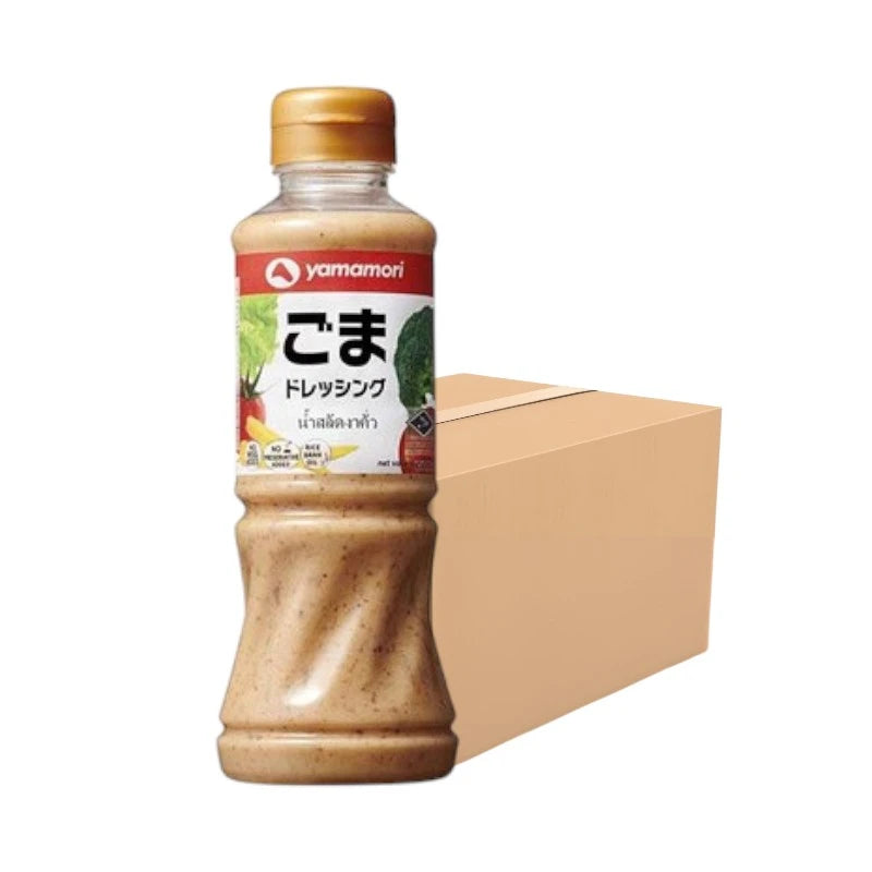 Yamamori Salad Dressing Roasted Sesame Whole Crate No MSG 220ml