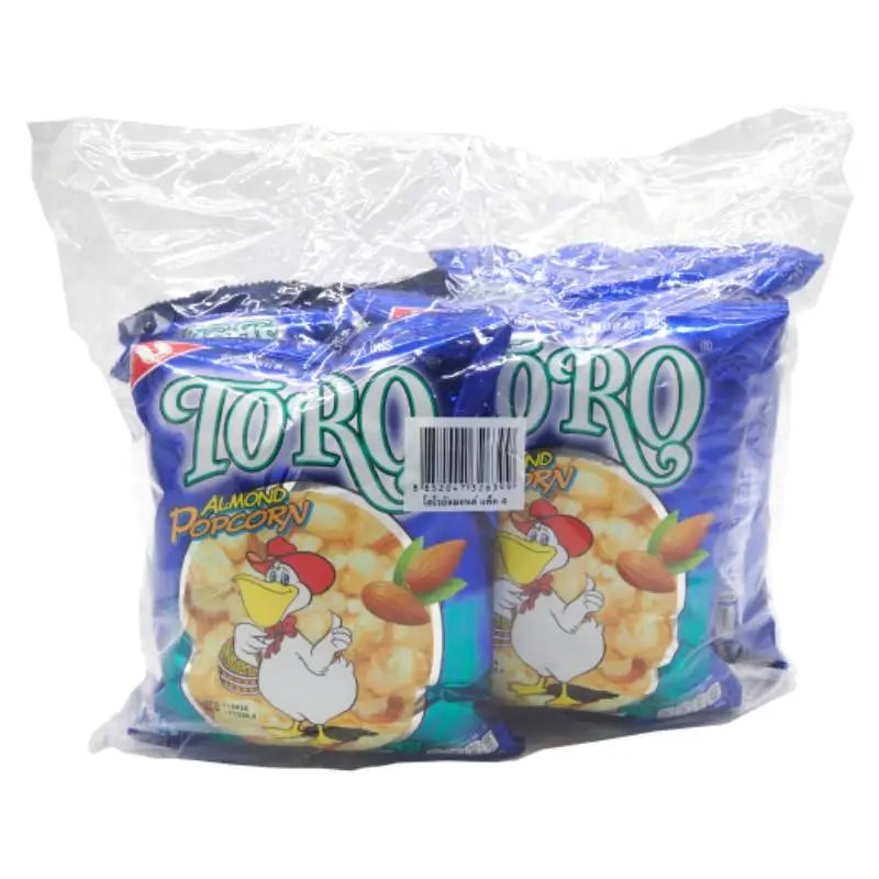 Toro Almond Popcorn 60g x4