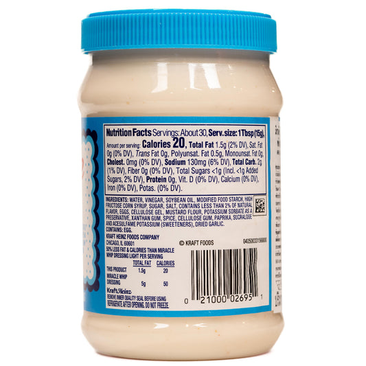Kraft Miracle Whip Light Mayonnaise