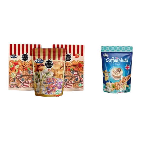 Nezline (promotion 3 Get 1 Free) Tubtab Nut Snacks Almonds