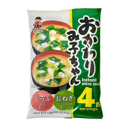 Shinsyuichi Okawari Mikochan Green Onion Tofu Miso Soup