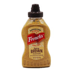 French's Daily Mustard 340g jar, classic yellow mustard with smooth texture, suitable for sandwiches and condiments in dry grocery aisle.