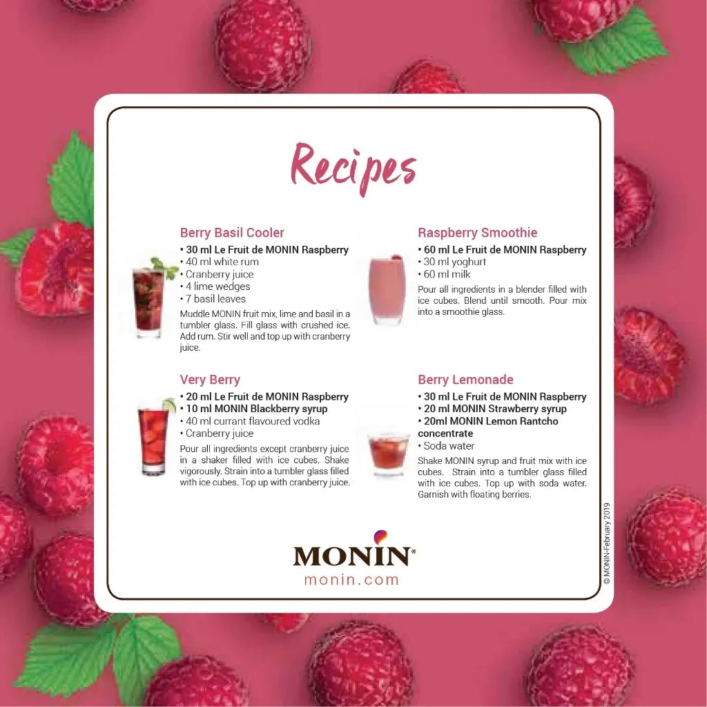 Monin Raspberry Fruit MIX 1000ml