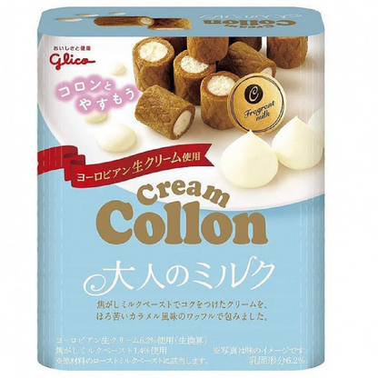 Glico Cream Collon Caramel Biscuit
