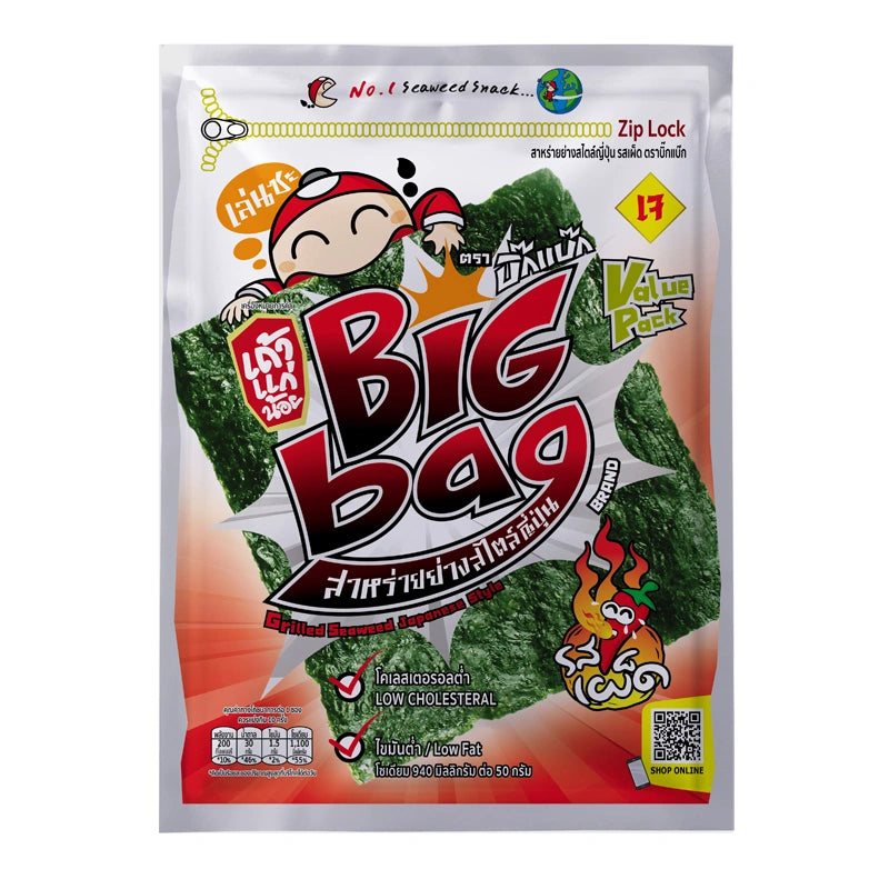 TAOKAENOI Seaweed Grilled Spicy 60g