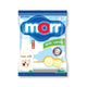 MORR More Candy Milk 250g box containing 100 pieces of milk-flavored candies arranged in a row.
