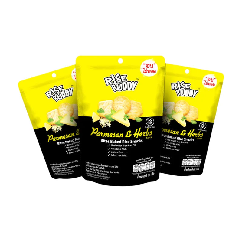 RISE BUDDY Crispy Rice Snacks That Are Healthy