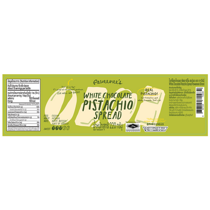 Paweenee's White Chocolate Pistachio