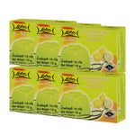 Lobo Lemon Scent Instant Gelatin Jelly 110g pack, dry grocery product with bright yellow lemon flavor packaging.