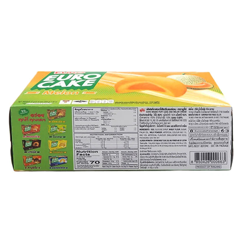 Euro Cake Melon Flavor 17g x12