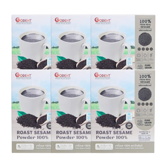 GODENT Golden 100% Ground Roasted Black Sesame Box ( 112g