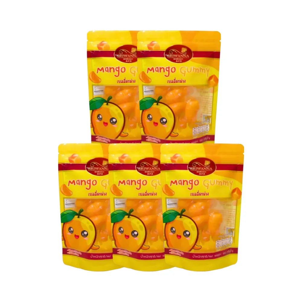 SRIWANNA Mango Jelly Pack 5 100g