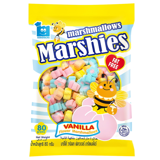 Markenburg Marshies Vanilla Flower Marshmallow