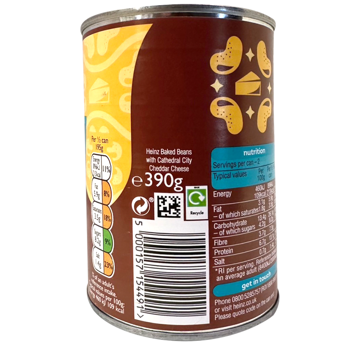 Heinz Cathedral City Cheesy Baked Beans