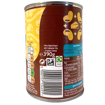 Heinz Cathedral City Cheesy Baked Beans