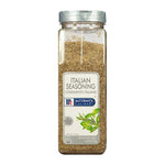 Mccormick Italian Seasoning in a 177g jar, dry grocery spice blend with herbs and spices for cooking Italian dishes.