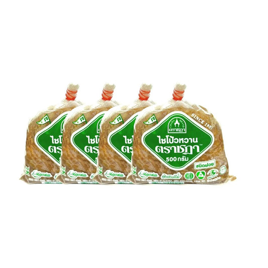 Chada Sweet Dried Shredded Radish for egg stir fry, 4 bags of 500g each, no MSG or added color, ideal for Asian cuisine cooking