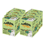 HIMALAYA New Mint Flavored Candy with Salt and Honey, dry grocery snack, colorful wrapped confectionery in a close-up image.