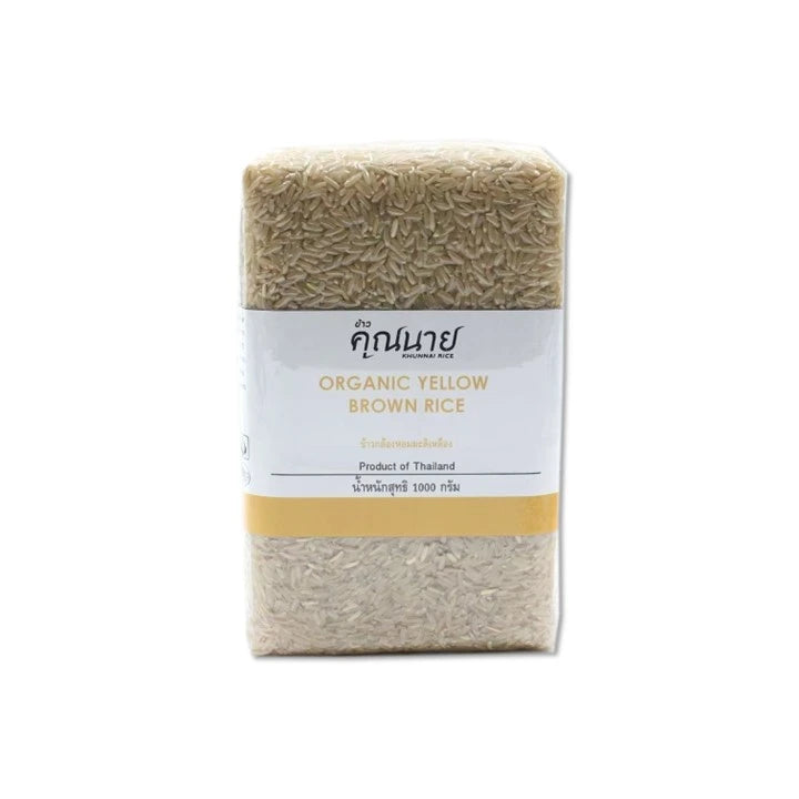 Khunnai Rice Organic Yellow Brown Rice 1kg