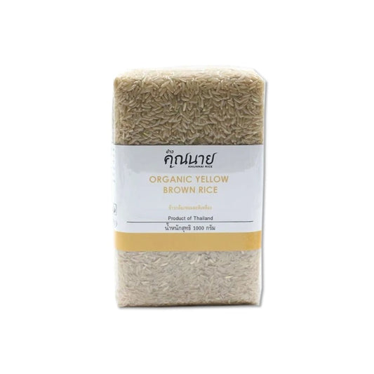 Khunnai Rice Organic Yellow Brown Rice 1kg