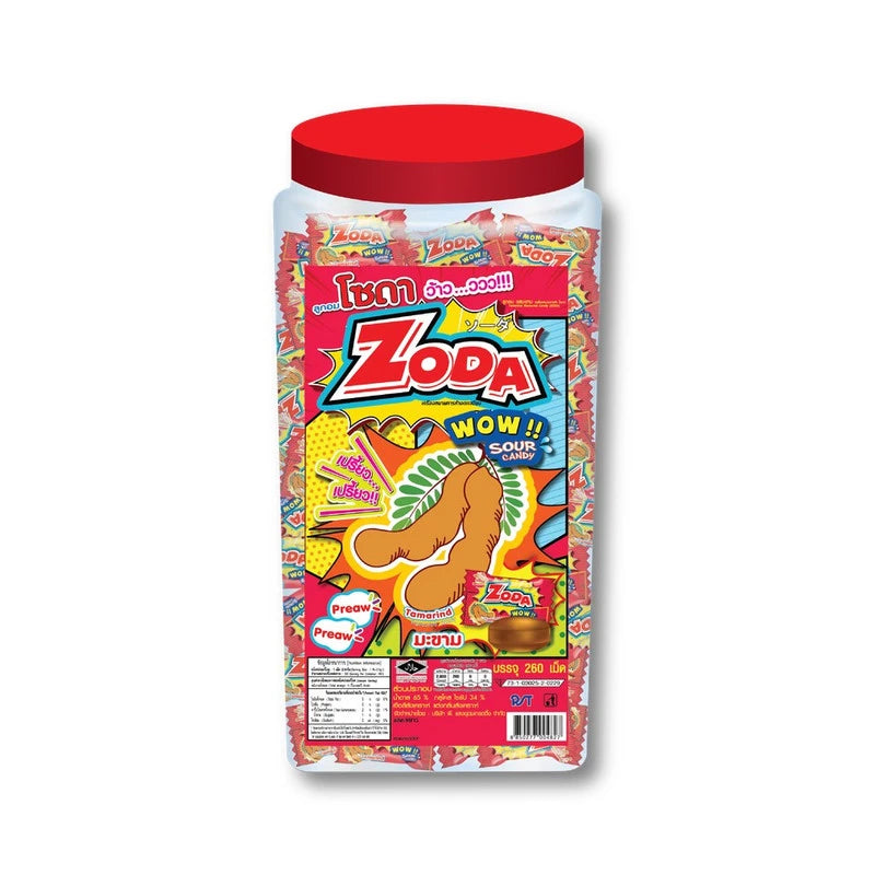 ZODA WOW Candy Tamarind (295 Pcs) 737.5g
