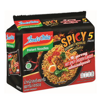 Indo MIE Mi Goreng Spicy Chicken 83g x5