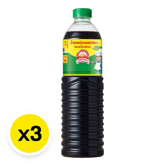 Golden Mountain Seasoning Sauce Green Cap 1L x3