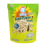 Roasted Tramue Sunflower Kernels in a bowl, showcasing golden, crunchy sunflower seeds as a confectionery snack.