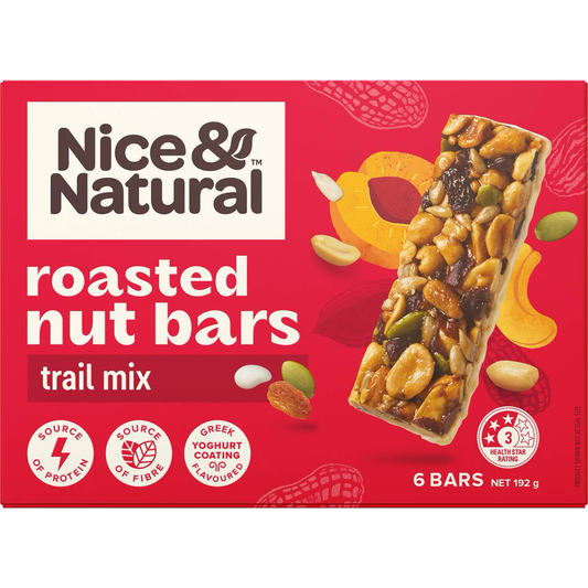 Nice & Natural Roasted Nut Bars Trail Mix With Yoghurt