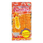 Bento Squid Snack Namprik Thai Ori, Thai confectionery snack with crispy squid pieces in a flavorful seasoning.