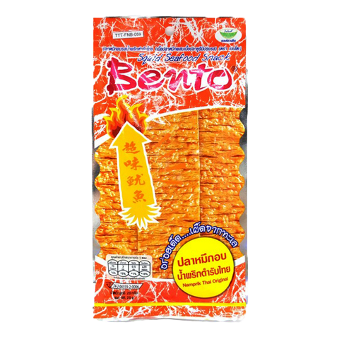 Bento Squid Snack Namprik Thai Ori