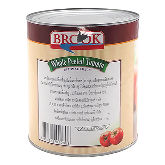 Brook Whole Peeled Tomato In Juice 2.93kg