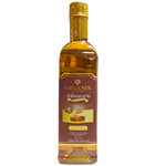 Organic Thai Longan Honey jar from Organik, showcasing a golden honey with a natural label and lid, in a grocery product setting.