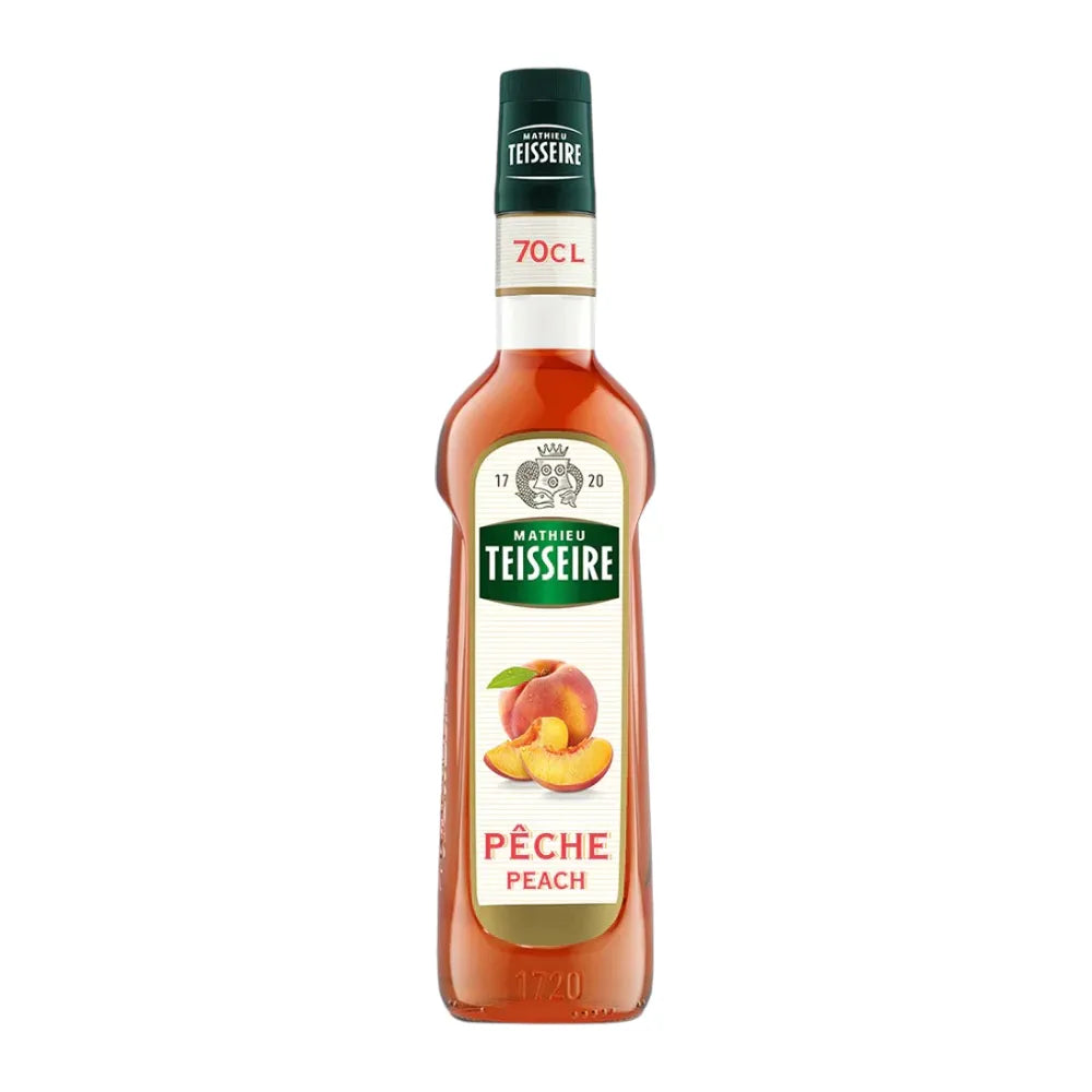 Mathieu Teisseire Peach Syrup . (peach Syrup) Syrup For