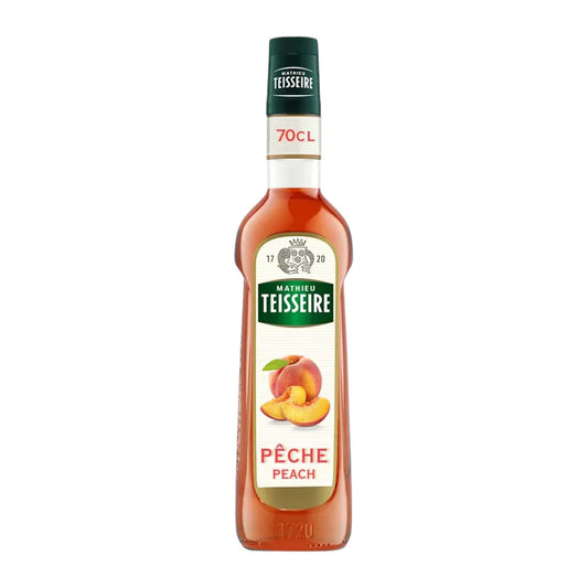 Mathieu Teisseire Peach Syrup . (peach Syrup) Syrup For