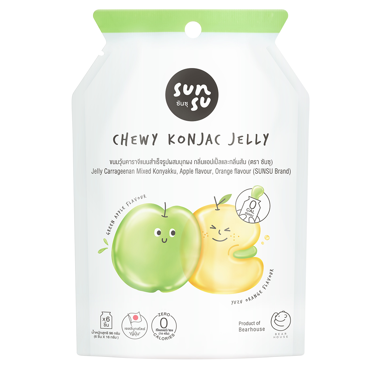 Sunsu Juicy Jelly Apple & Orange