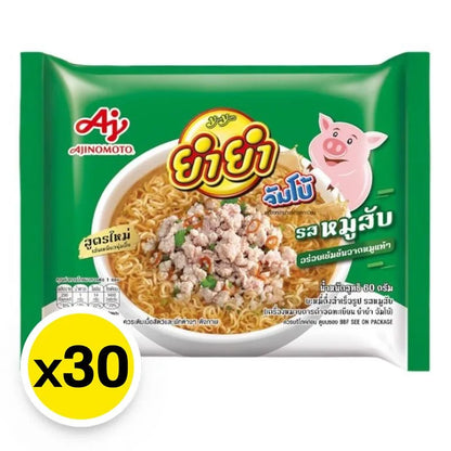 Yumyum Jumbo Instant Noodle Minced Pork Flavour 60g x30