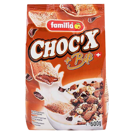 Familia Choc'X + Bits Cereal