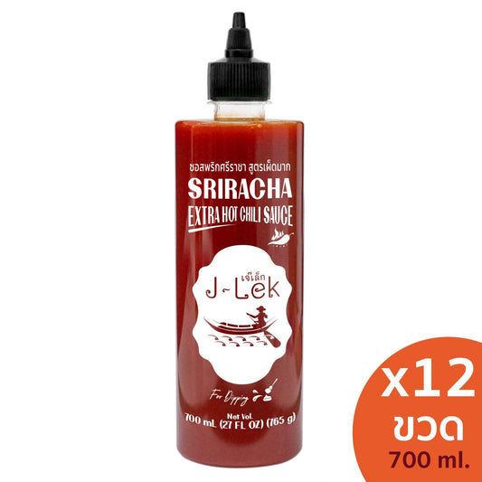 J-lek Sriracha Chili Sauce Very Spicy Formula Bottles 795g