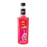 Lin concentrated rose-scented syrup in 750ml bottle, ideal for dry grocery and culinary use