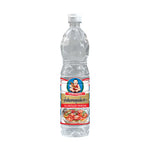 Deksomboon distilled vinegar 5% in a 700ml plastic bottle, used for cooking and food preservation in dry grocery products.