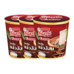 Tonson Eatsy Jaew Hon flavor instant vermicelli cup, dry grocery item with noodles and seasoning packet in a colorful cup.
