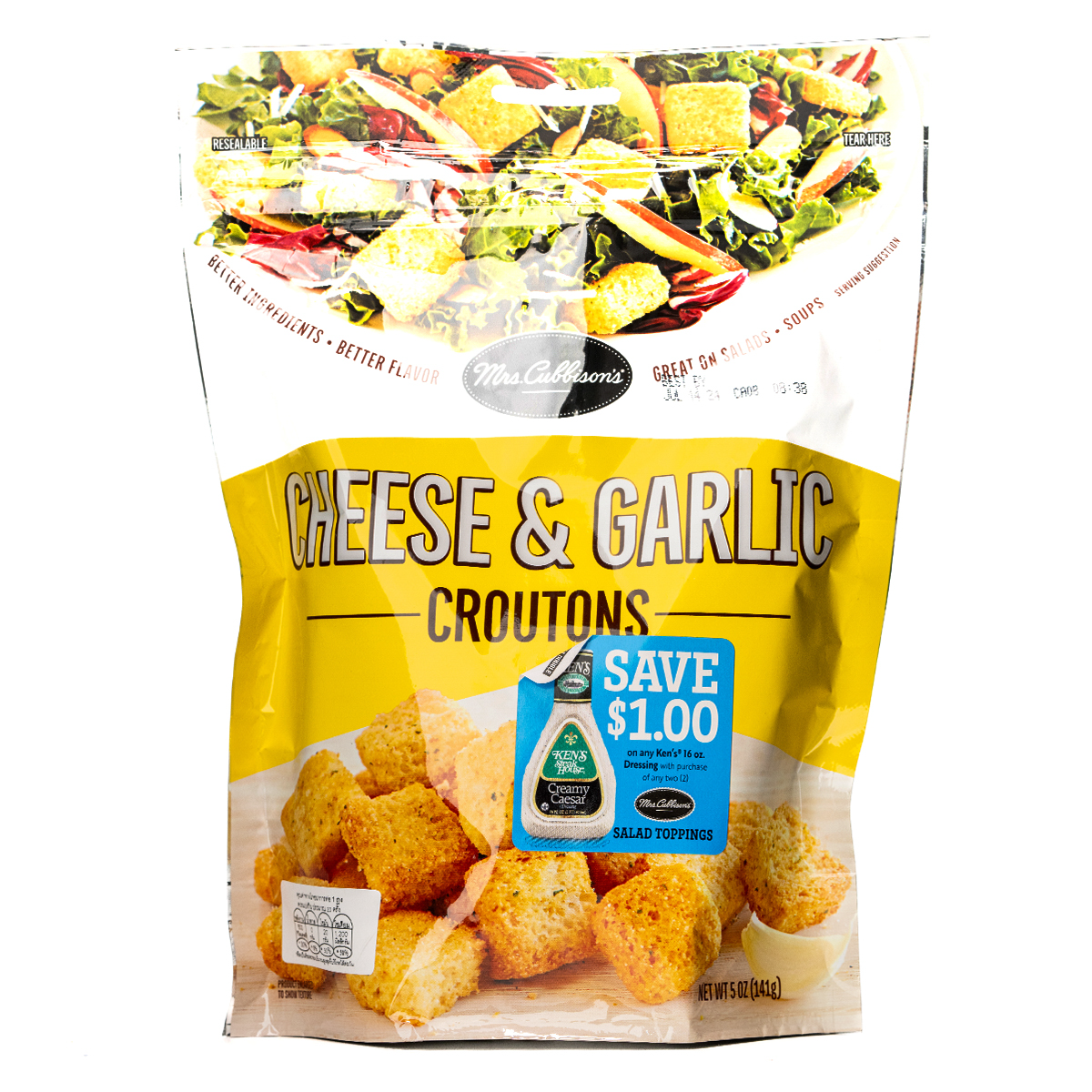Mrs. Cubbison's Cheese & Garlice Croutons