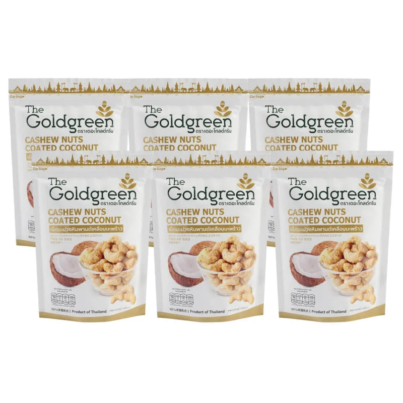 THE GOLDGREEN [promotion Pack 6] - Cashew Nuts Coated With